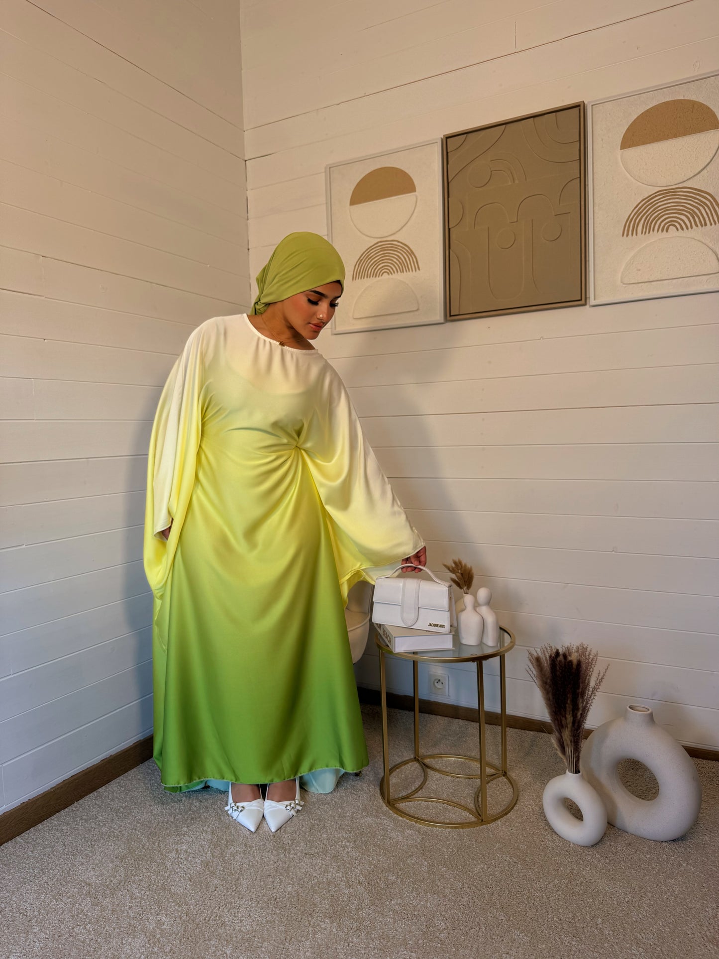ABAYA OUARDA (taille standard)