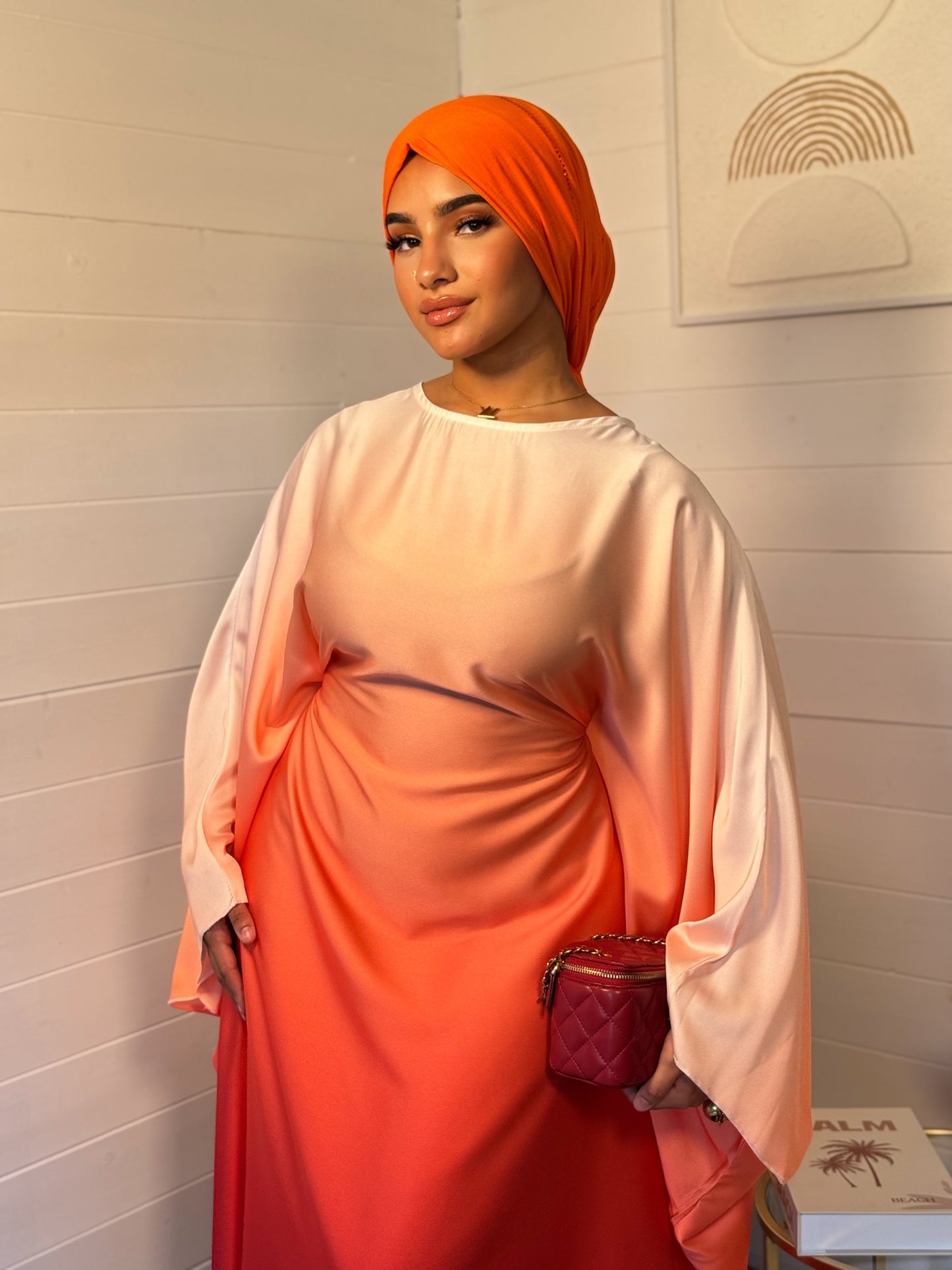 ABAYA OUARDA (taille standard)