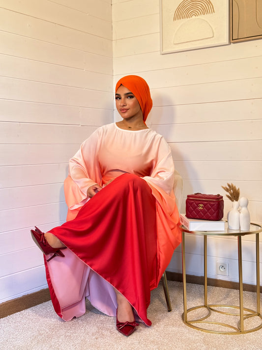 ABAYA OUARDA (taille standard)